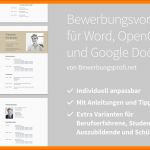 Beste 16 Bewerbung Word Vorlage