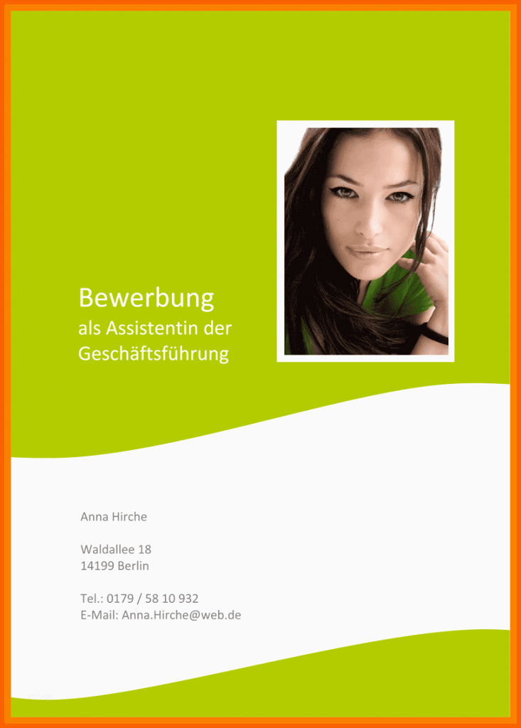 Beste 20 Vorlage Bewerbung Deckblatt