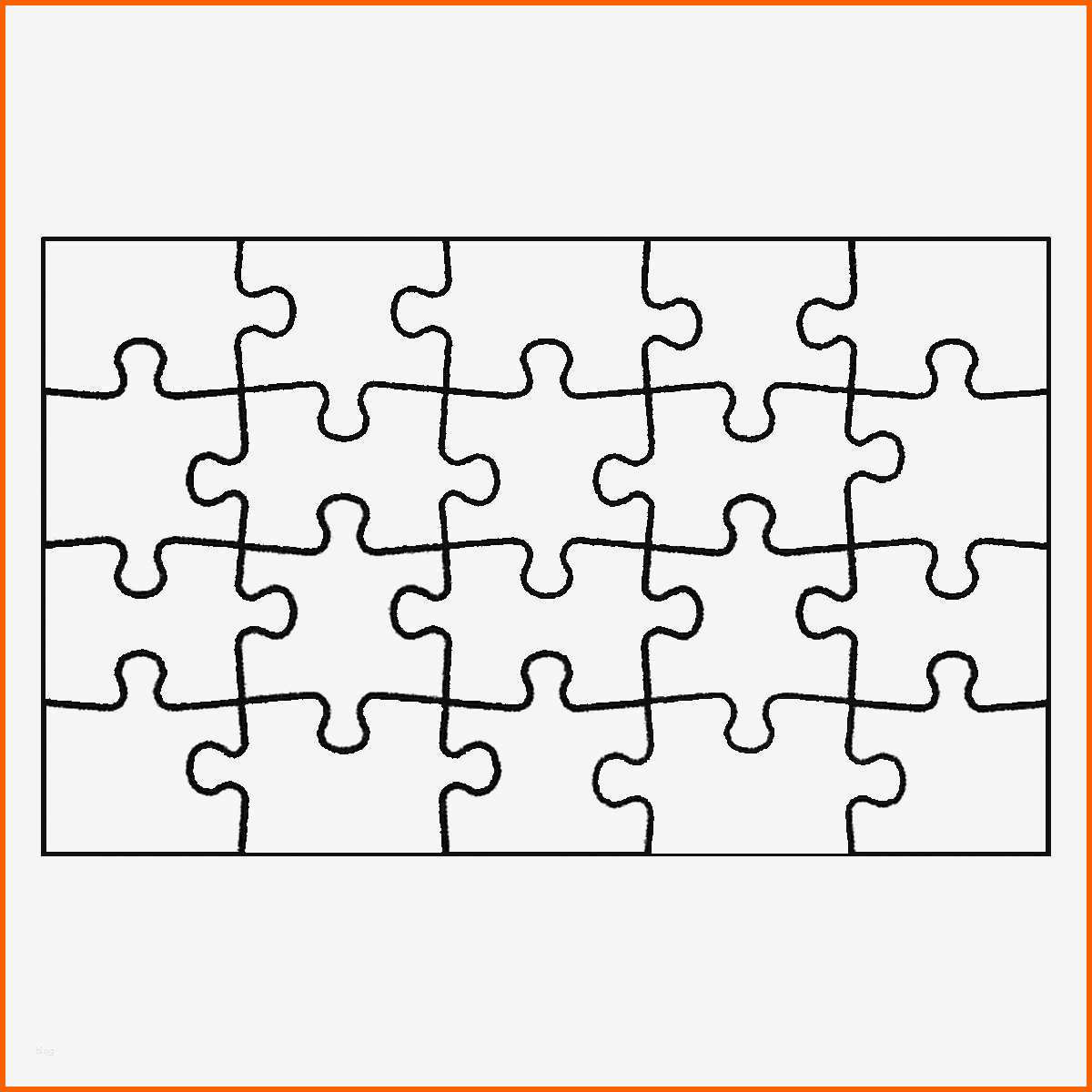 Beste 37 Angenehm Puzzle Vorlage Blanko Bilder