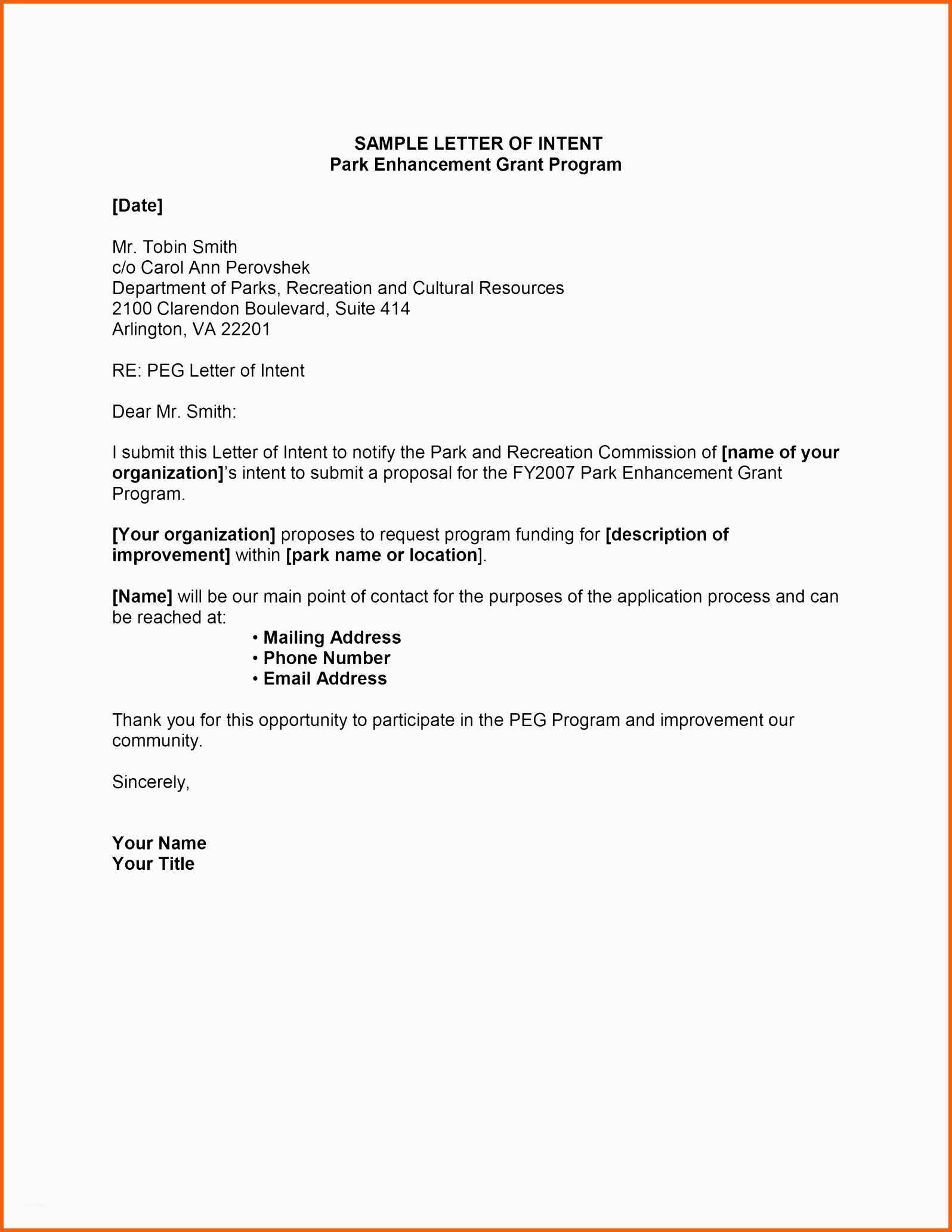 Beste 8 Letter Intent Muster Deutsch Vorlagen123 Vorlagen123