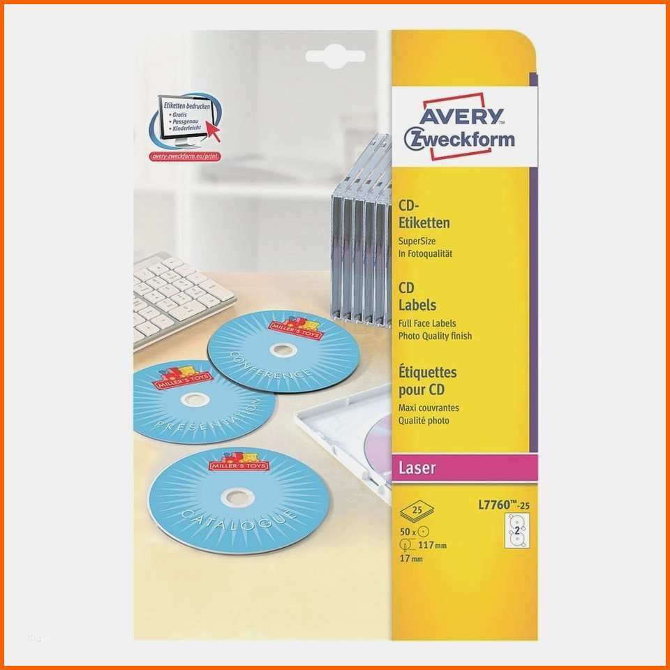 Beste Avery Cd Etiketten Vorlage Angenehm Avery Zweckform 50er