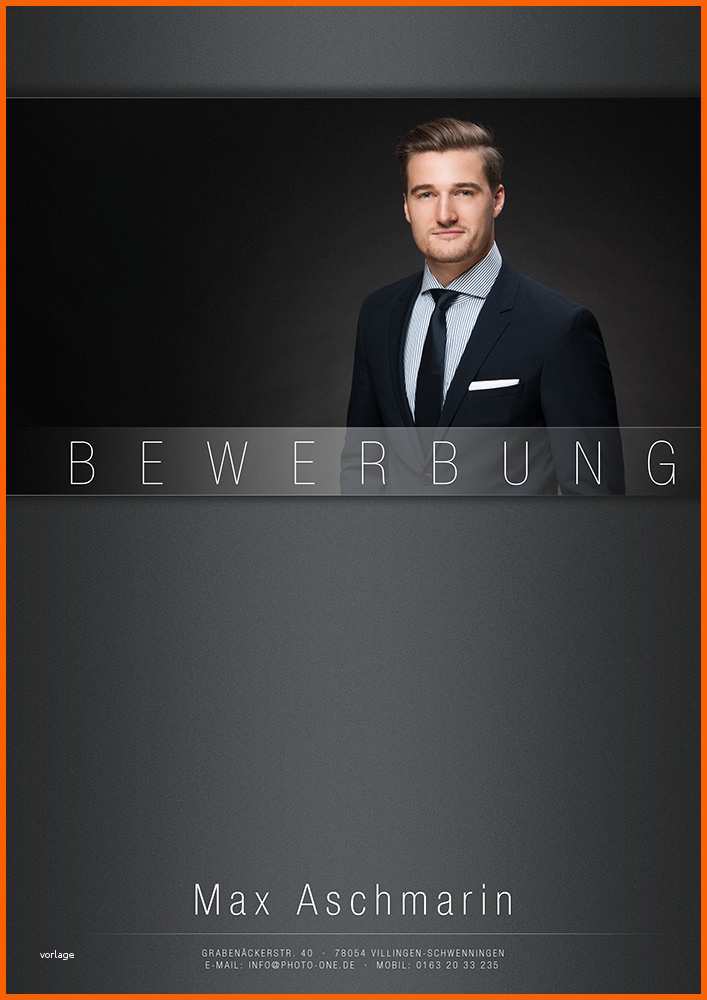 Beste Edles Deckblatt Mit Word Vorlage Photo One