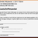 Beste Einzugsermächtigung Vorlage Sepa – Karimdarwish