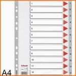 Beste Esselte A4 1 12 Kunststoff Register Böttcher Ag