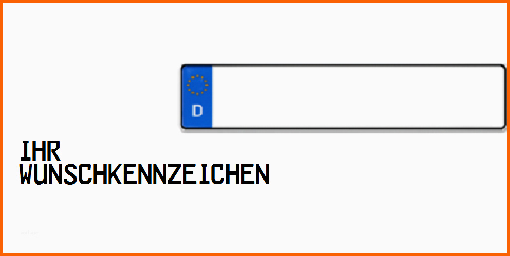 Beste Eu Kfz Kennzeichen Autokennzeichen Online Günstig Bestellen