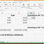 Beste Excel Vorlage Industrieminuten Cool Nett Zeitrechner Excel