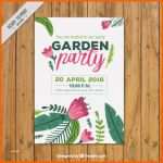 Beste Garten Party Plakat Vorlage