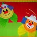 Beste Karneval Clown Basteln Aus tonpapier Klorollen