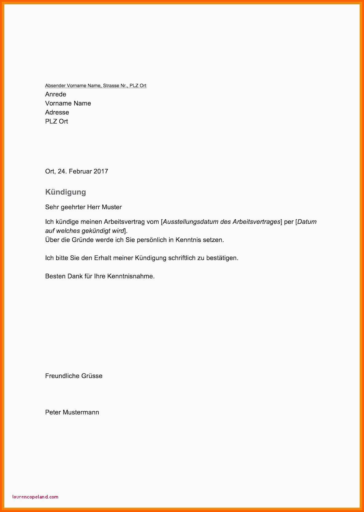 Beste Kundigung Autoversicherung Vorlage Kostenlos Allgemeine