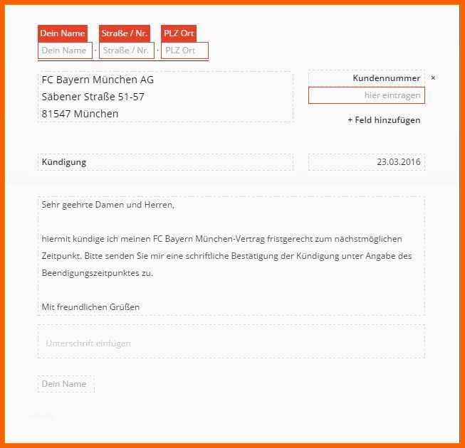 Beste Kündigungsschreiben Wohnung Vorlage Elegant 10 Kündigung