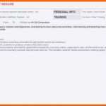 Beste Lebenslauf Vorlage Docx Besten Der Modern Resume Templates