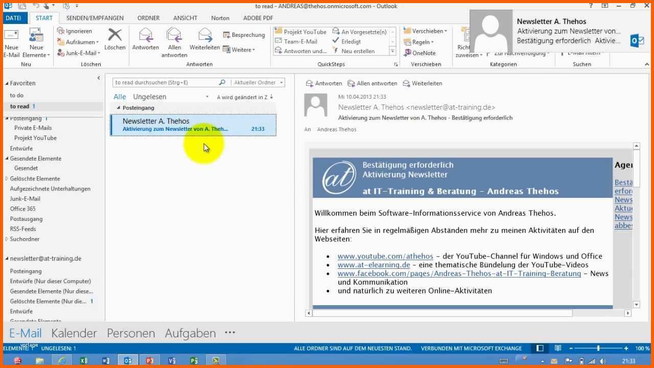 Beste Outlook E Mail Vorlage Erstellen Oft Datei