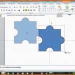 Beste Powerpoint Eigene formen Erstellen Puzzle Teile