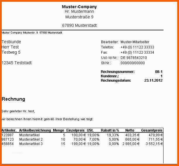 Beste Rechnung Excel Vorlage Excel Vorlagen Shop