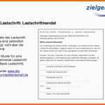 Beste Sepa Lastschriftmandat Vorlage Word – Kostenlos Vorlagen