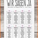 Beste Sitzordnung Hochzeit Vorlage Kostenlos Sitzplan Hochzeit