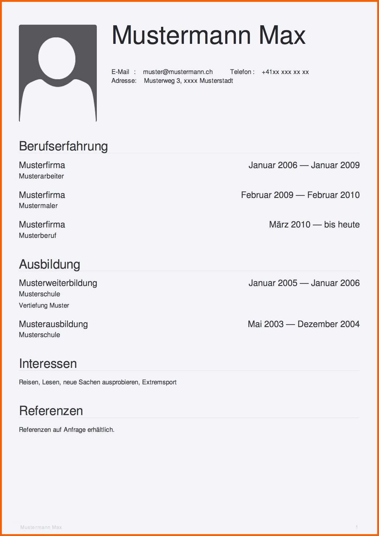 Einzahl 10 Sportbefreiung Muster