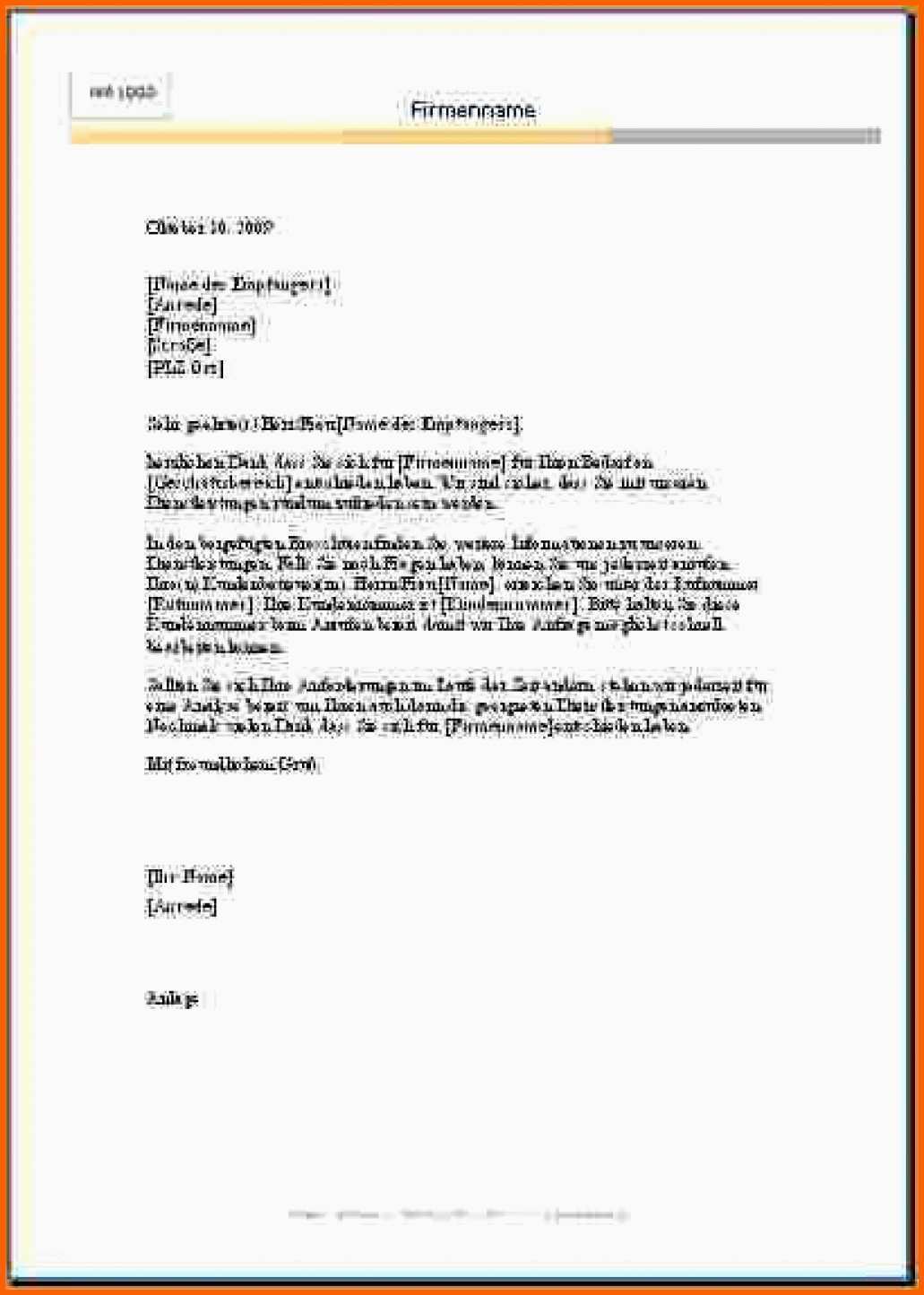 Einzahl 13 Briefvorlage Kostenlos