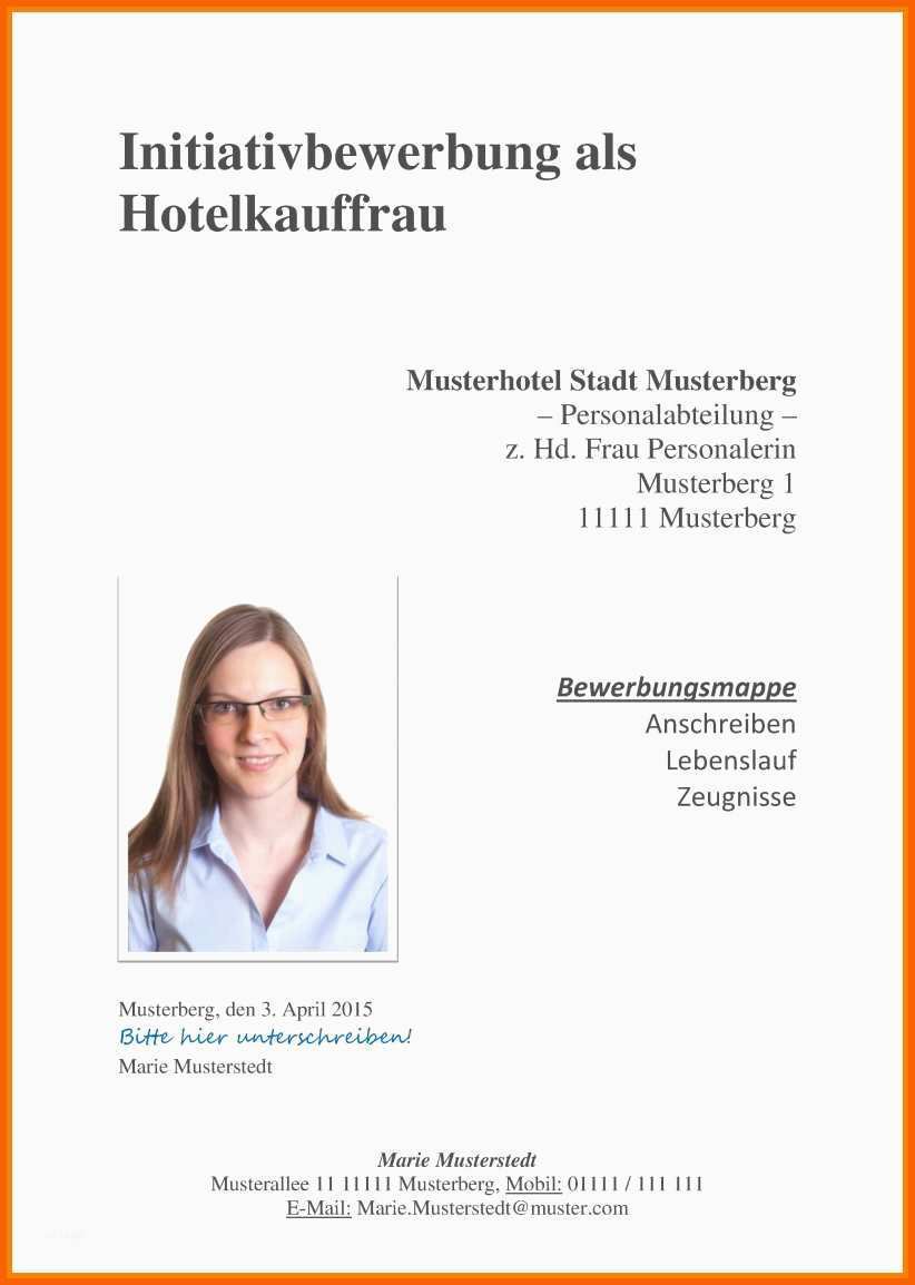 Einzahl 13 Deckblatt Bewerbung Muster