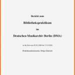 Einzahl 14 Praktikumsbericht Deckblatt Vorlage