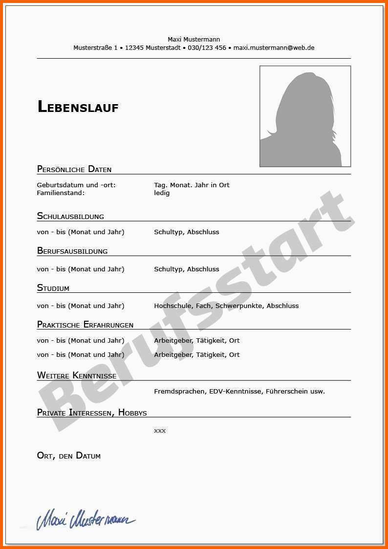 Einzahl 15 Undergraduate Lebenslauf Vorlage Zum Ausfüllen
