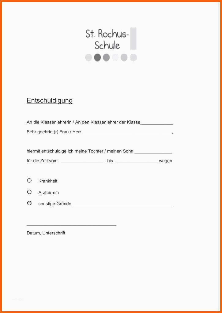 Einzahl 20 Entschuldigung Für Schule Vorlage