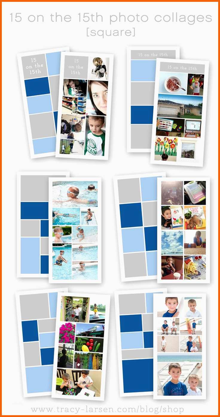 Einzahl 25 Einzigartige Collage Template Ideen Auf Pinterest