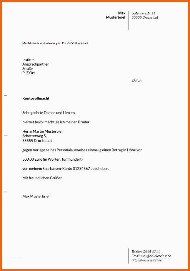 Einzahl 9 Vollmacht Vorlage Kfz Zulassung Zpqkgu
