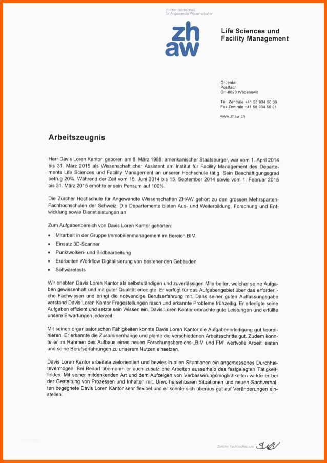 Einzahl Arbeitszeugnis