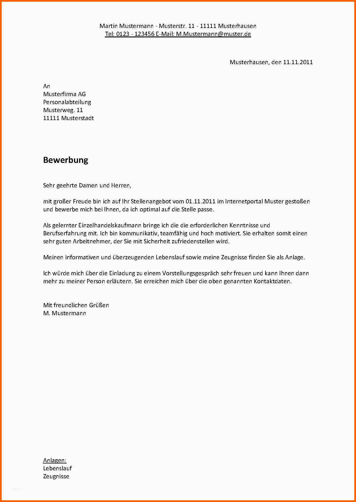 Einzahl Bewerbung Sicherheits Nst Vorlage Fabelhaft 9