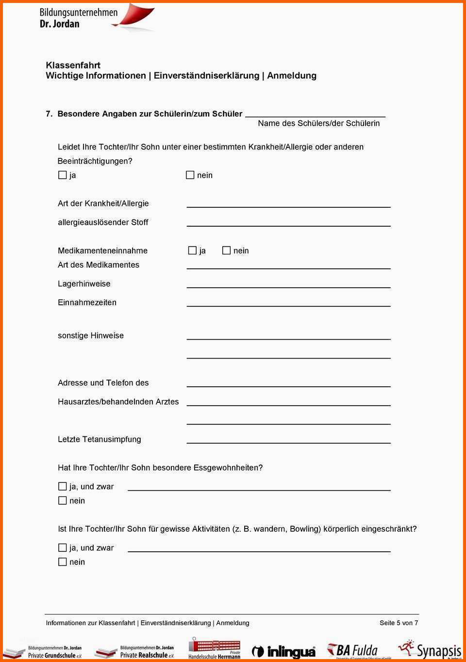 Einzahl Einverständniserklärung Datenschutz Vorlage Erstaunlich