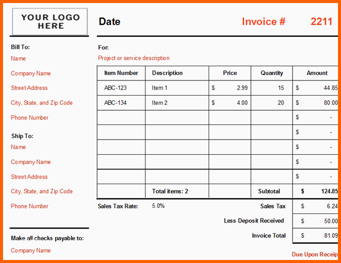 templates for Excel