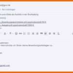 Einzahl Frisches E Mail Bewerbung Vorlage