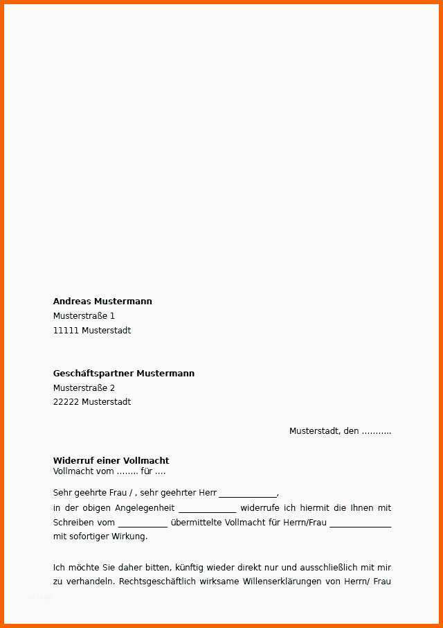 Einzahl Generalvollmacht Privat Vorlage Word Beschreibung Privater