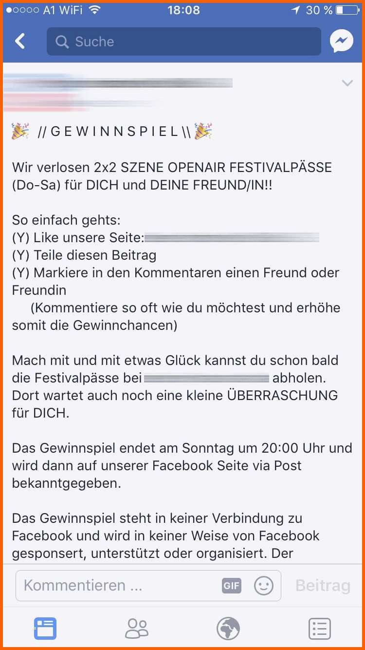 Einzahl Gewinnspiel Vorlage