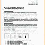 Einzahl Konformitätserklärung Vorlage Pdf Einzeltestament Muster