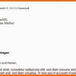 Einzahl Musterbrief Din5008 Word Vorlage