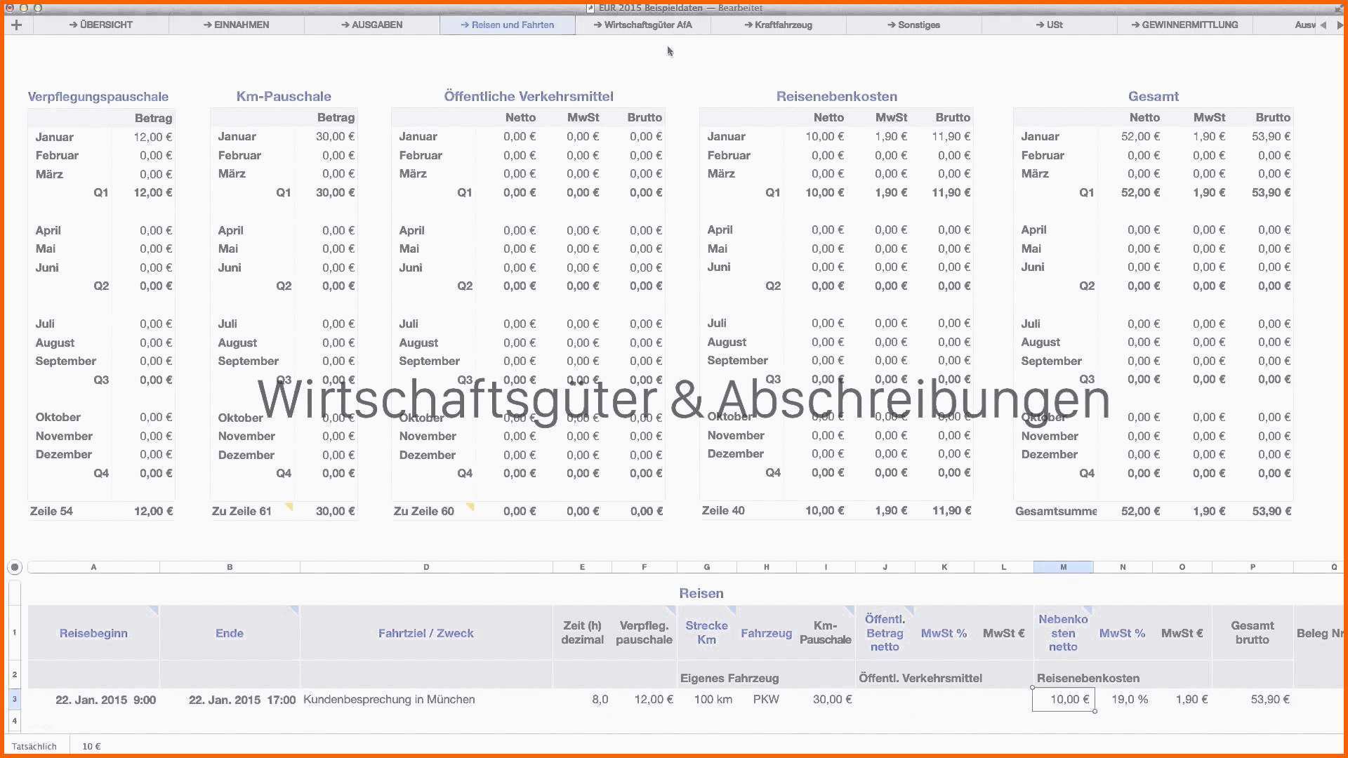 Einzahl Schön Monatliche Ausgaben Tabelle Vorlage