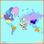 Einzahl Stepmap Weltkarte Vorlage Bunt Landkarte Für Welt