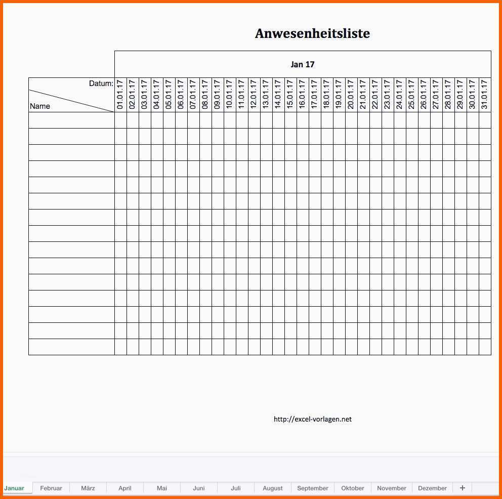 Einzahl Teilnehmerliste Vorlage Excel Galerien 20 Fertig