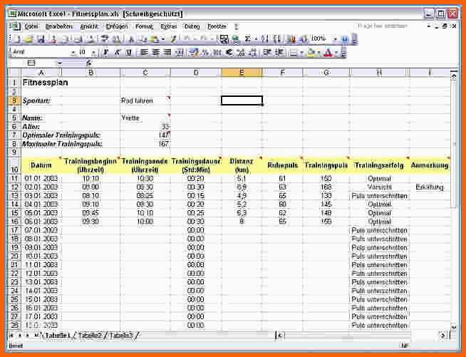 Einzahl Trainingsplan Laufen Excel Vorlage Neu Beste Trainingsplan