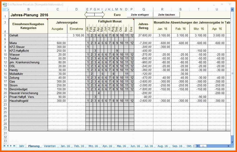 Einzigartig 17 Haushaltsbuch Excel Vorlage Vorlagen123 Vorlagen123