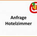 Einzigartig Anfrage Hotelzimmer Texte Für E Mails Und Briefe