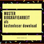 Einzigartig Biografiearbeit Muster