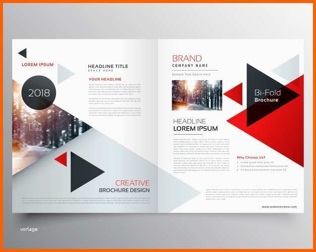 Einzigartig Business Bifold Broschüre Oder Magazin Cover Design