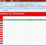 Einzigartig Einkaufsliste Geschenke