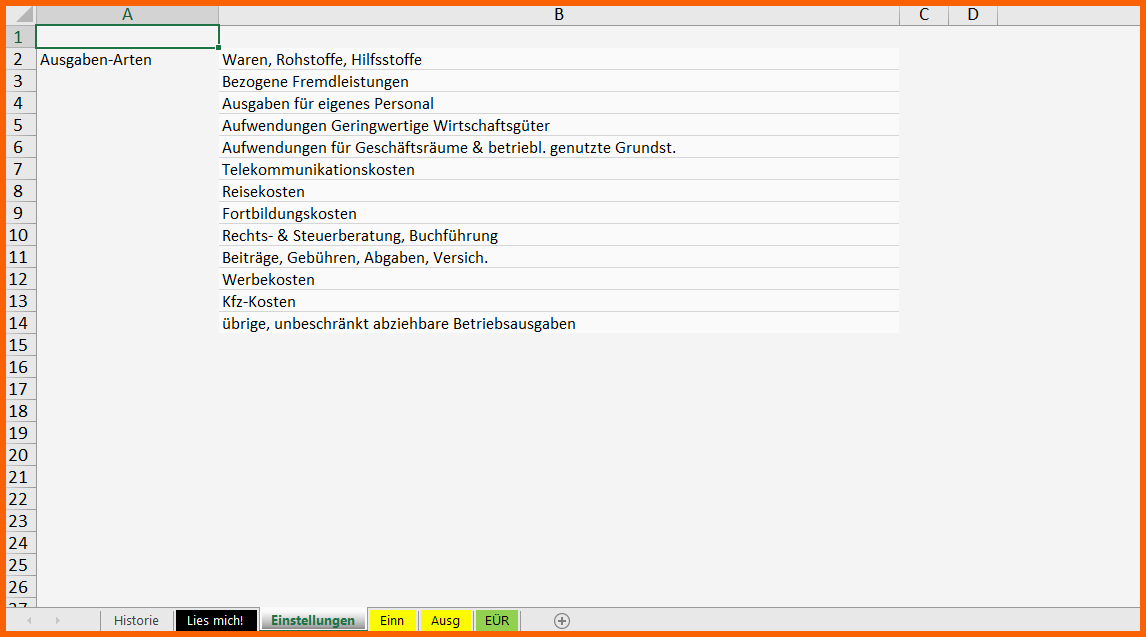 Einzigartig Excel Vorlage formlose Gewinnermittlung Pierre Tunger