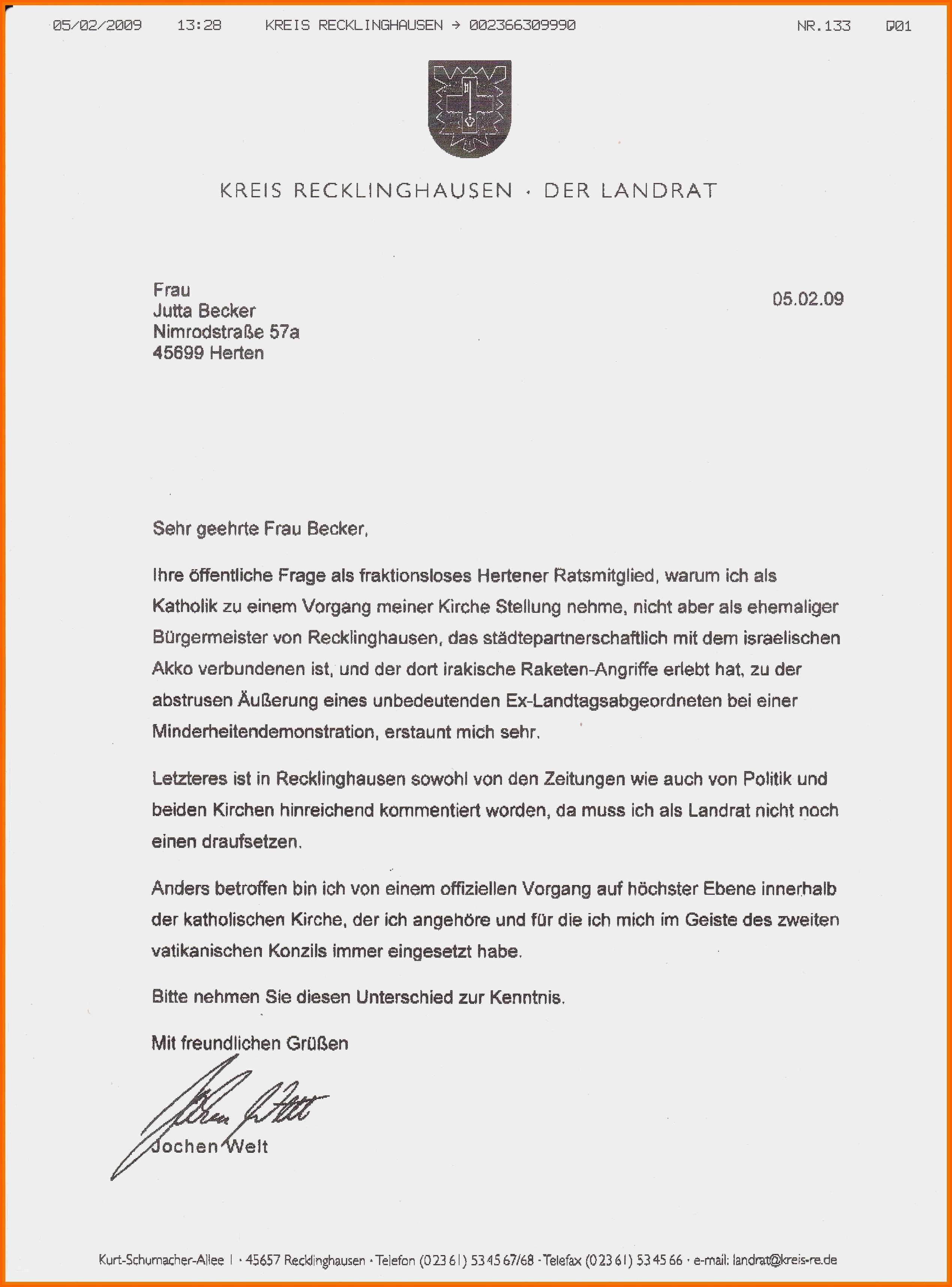 Einzigartig formeller Brief Vorlage Erstaunlich 55 Sammlung formeller