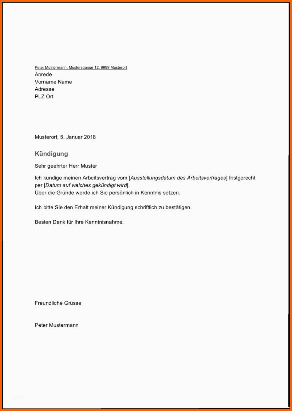 Einzigartig fortgeschritten Vorlage Anschreiben Zusendung