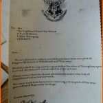 Einzigartig Harry Potter Einladung Nach Hogwarts